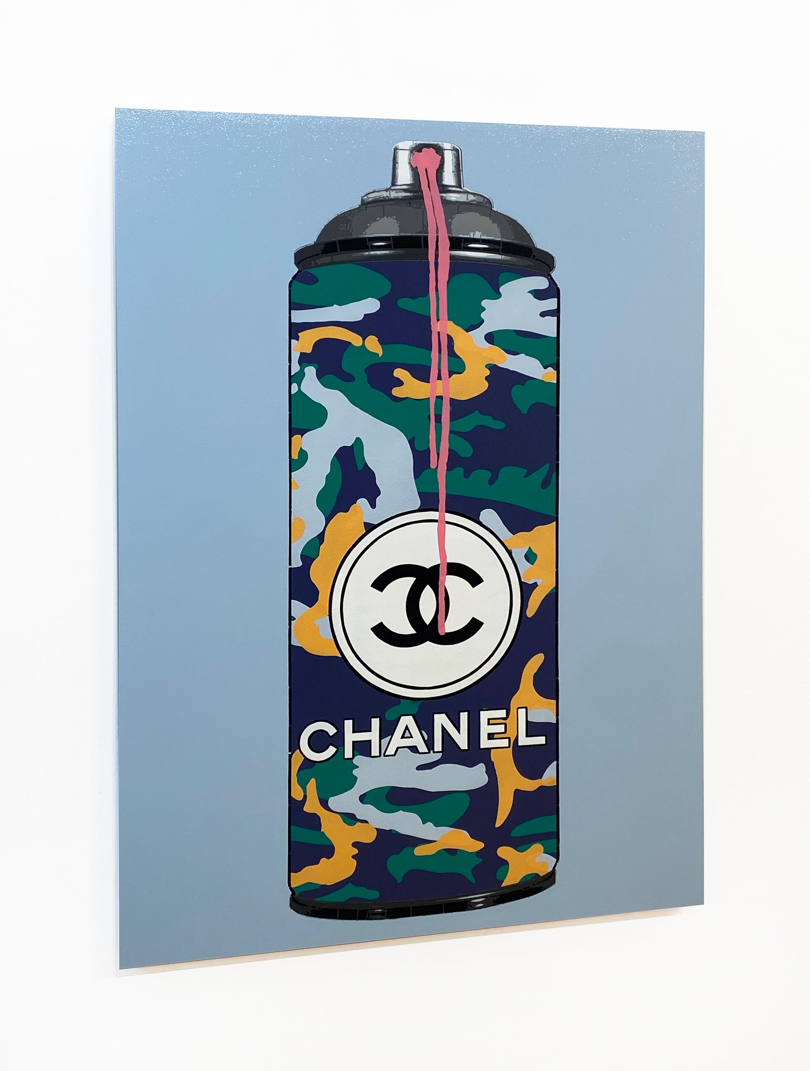 Chanel Night - Contemporary Painting by Campbell la Pun