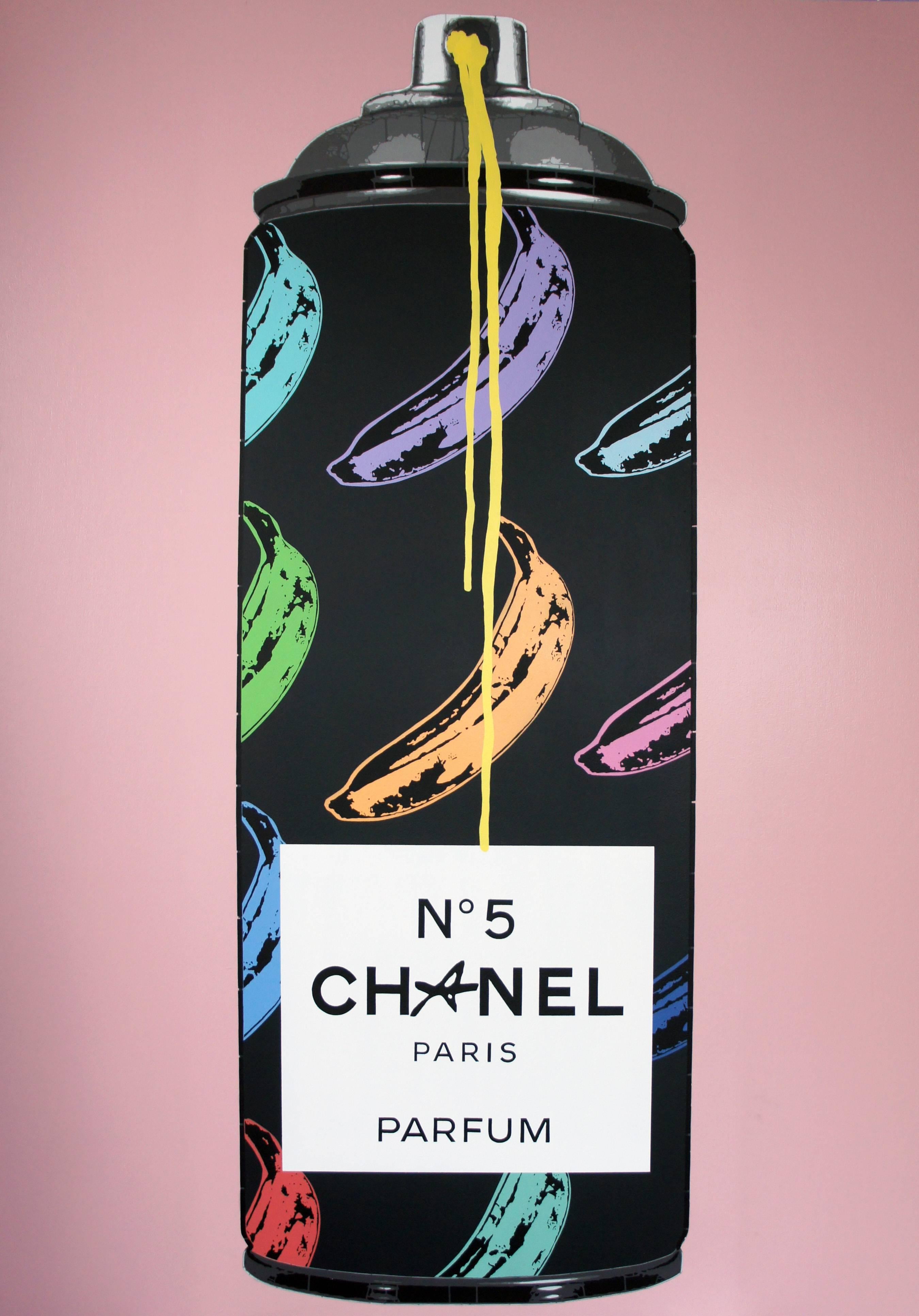 Chanel Underground - Painting by Campbell la Pun