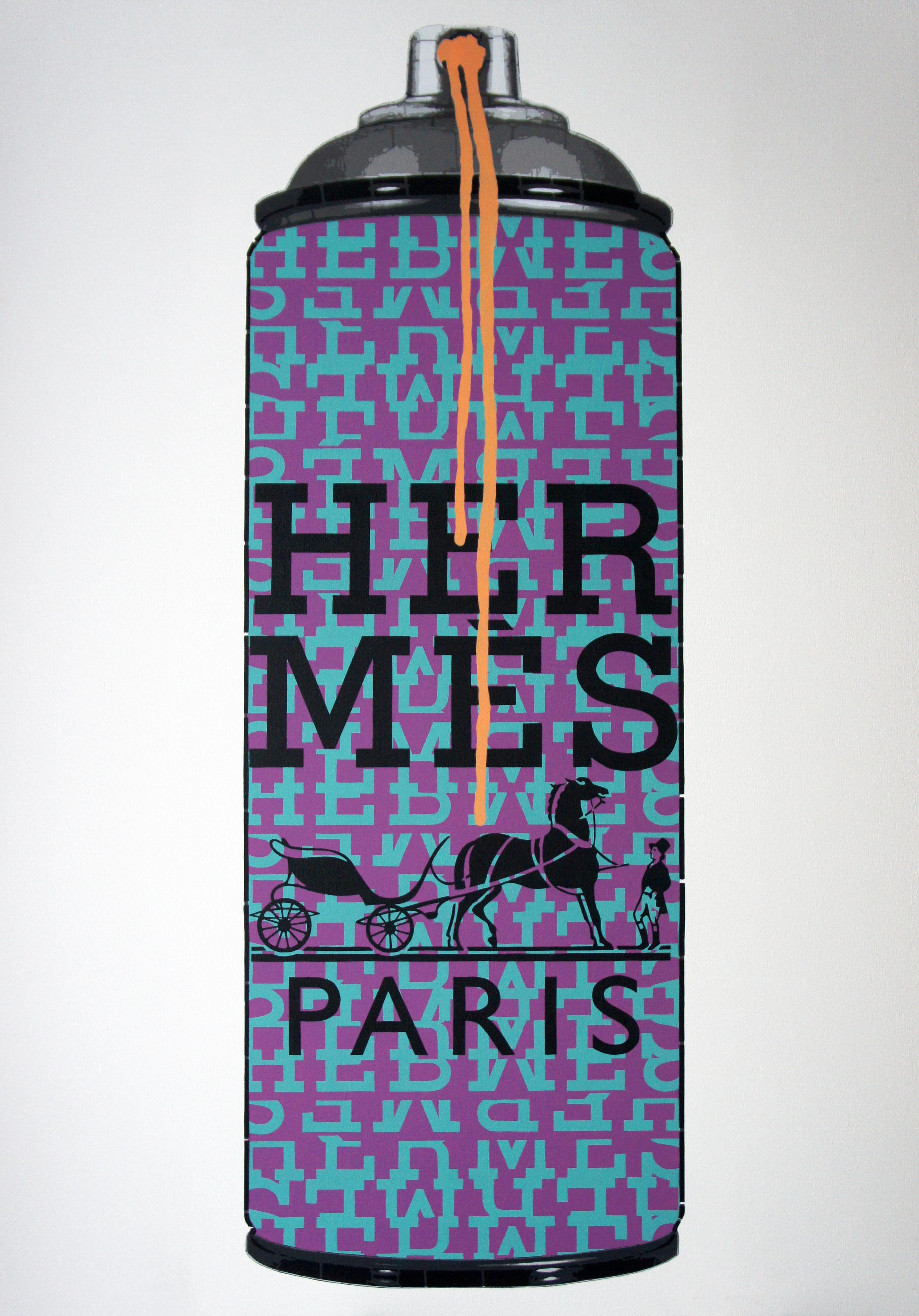 Hermes Writing - Painting by Campbell la Pun