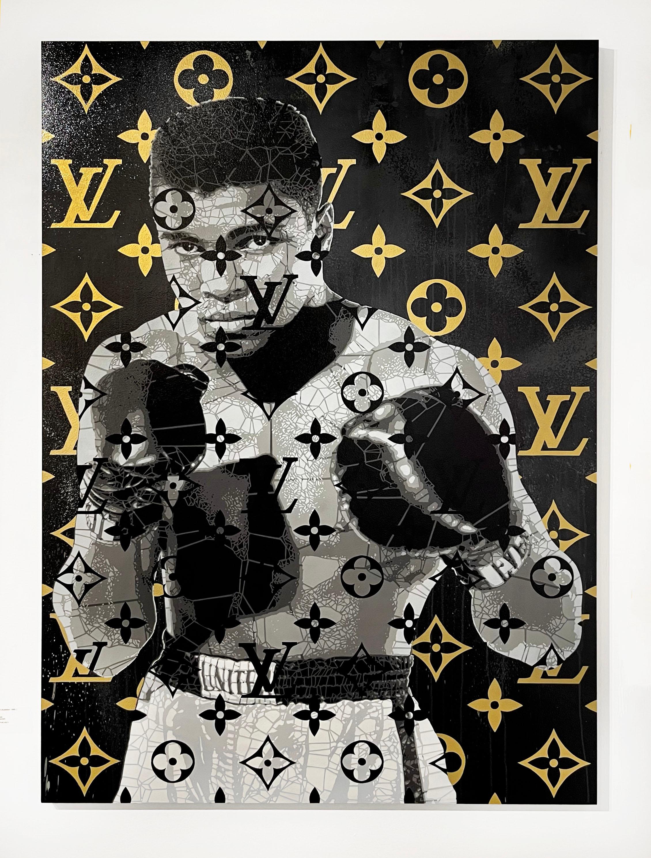 LV Ali - Agent - Painting by Campbell la Pun