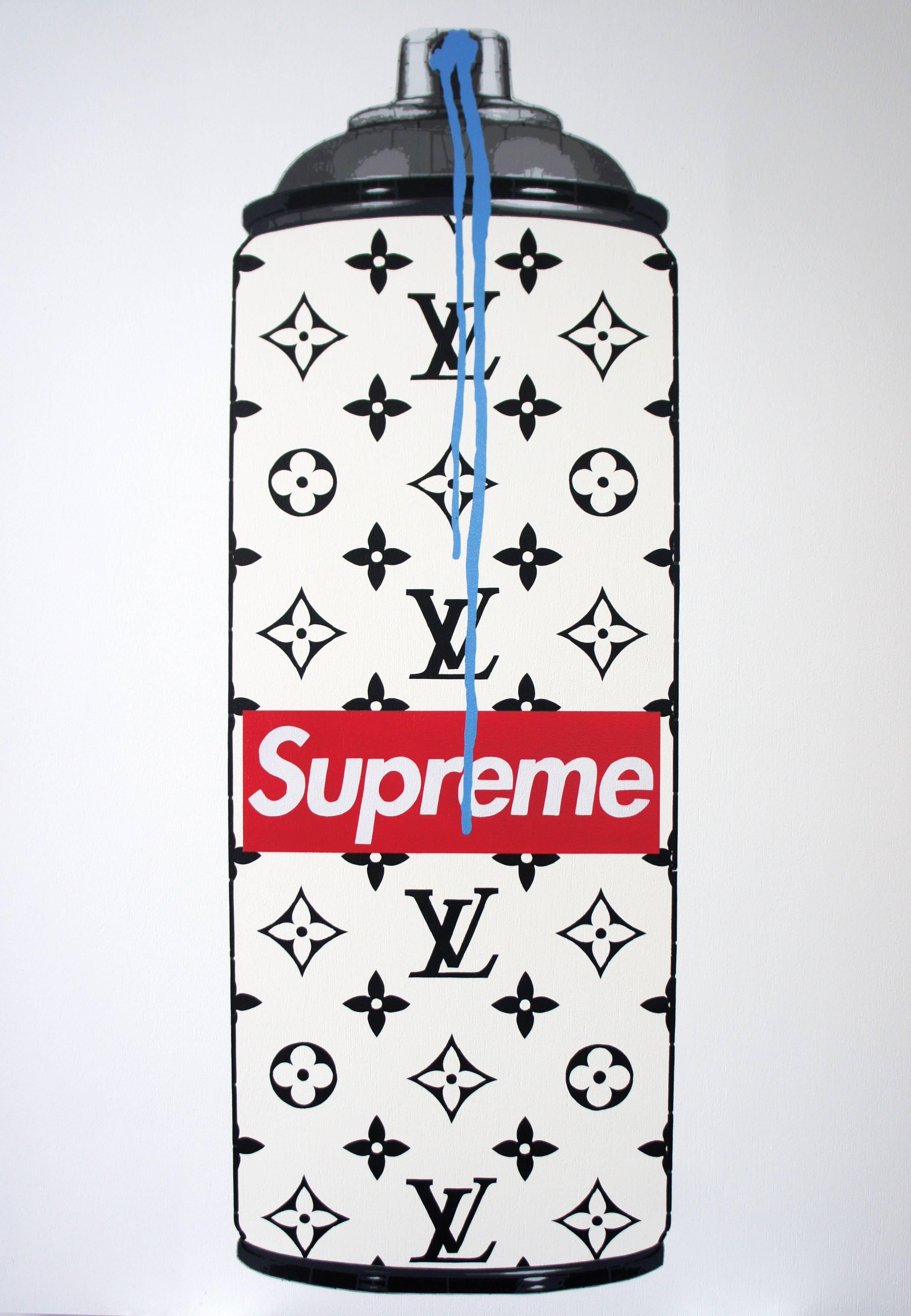 LV Supreme XRay - Painting by Campbell la Pun