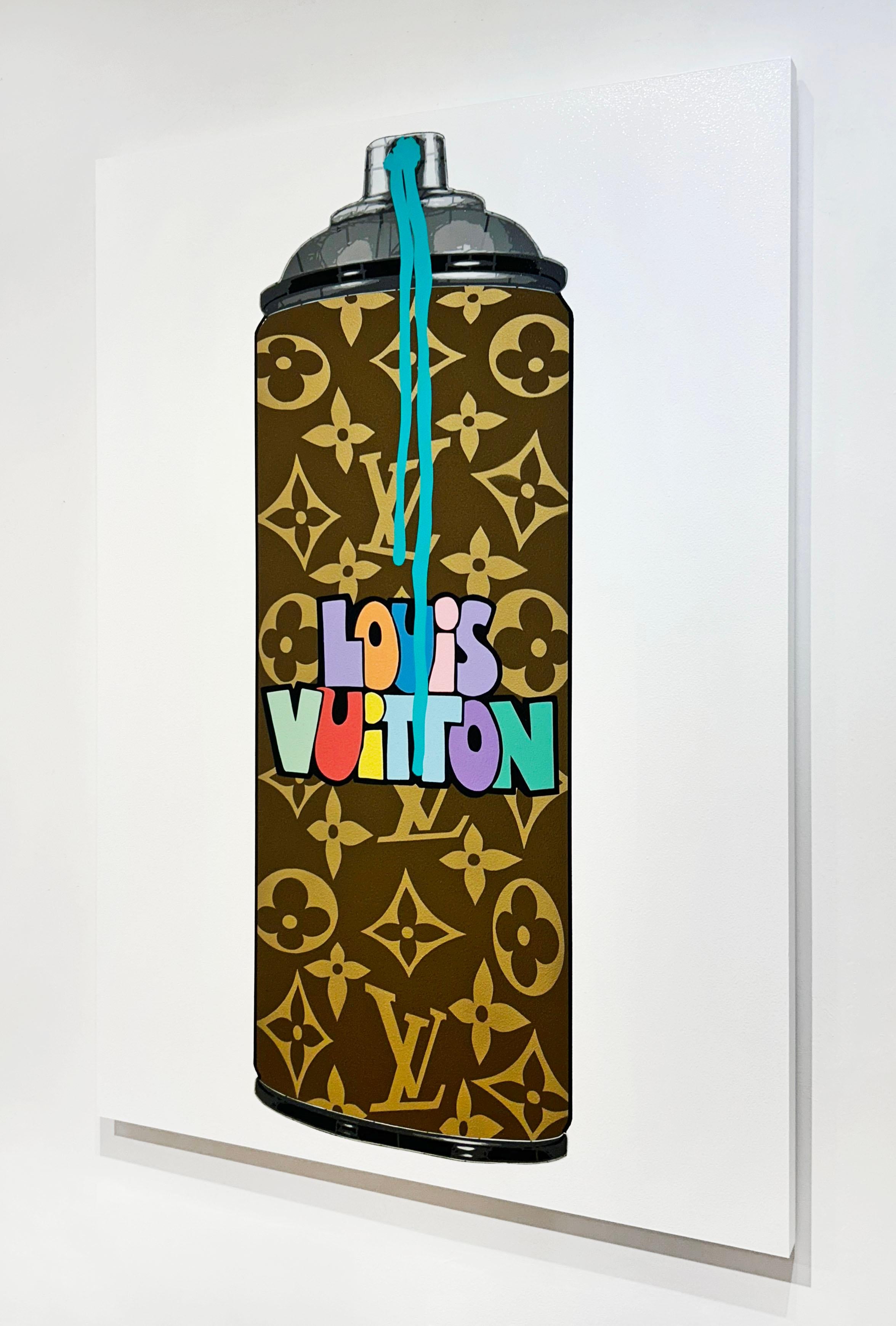 LV Twist - 1896 (UFO Drip) - Painting Contemporaneo di Campbell la Pun