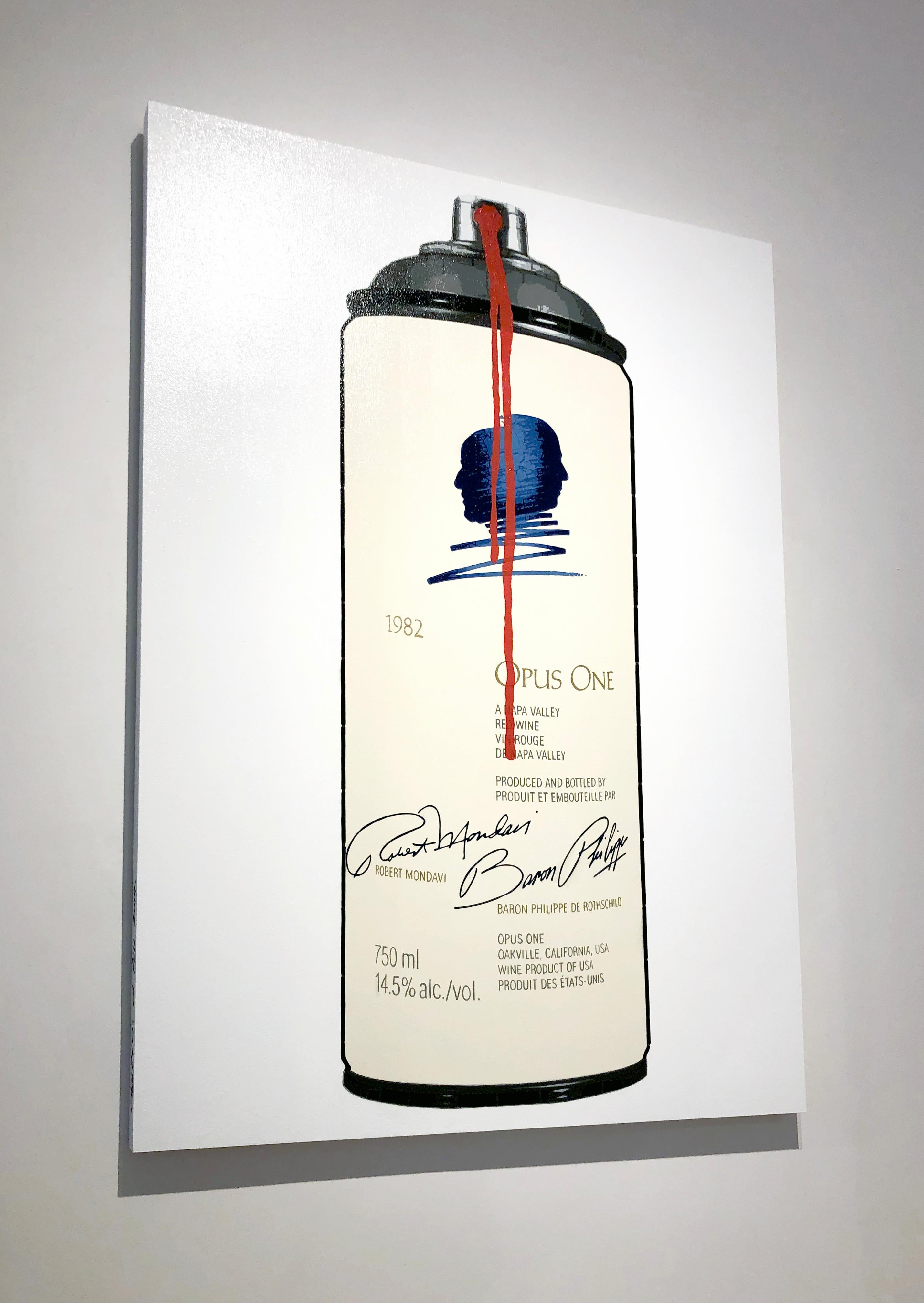 Opus One - Contemporary Painting by Campbell la Pun