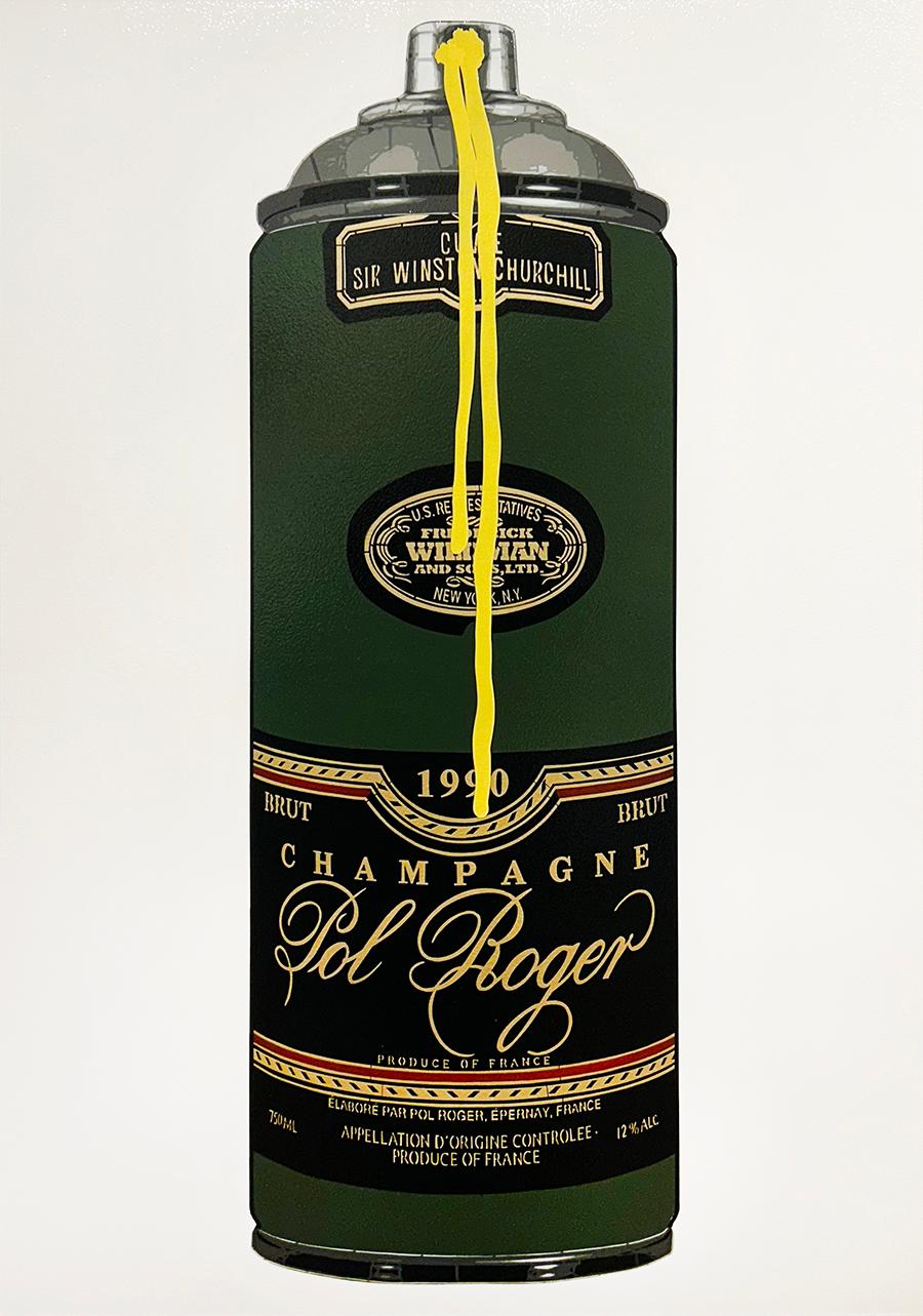 Pol Roger (1990 goteo amarillo) - Painting de Campbell la Pun