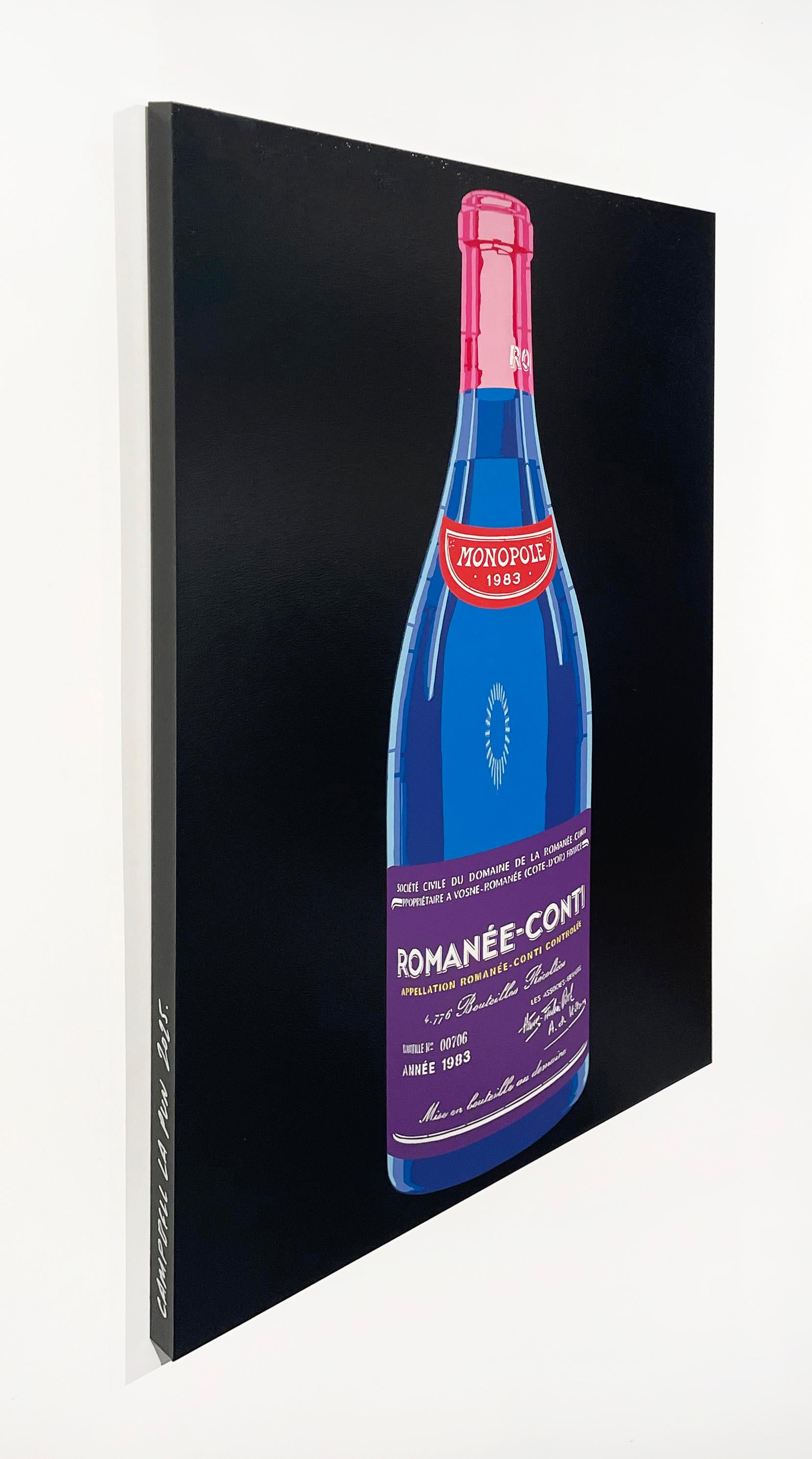 Artiste :  La Pun, Campbell
Titre :  Romanee Conti - Patrimoine
Date :  2025
Moyen :  Aérosol sur panneau
Sans cadre Dimensions :  35.875