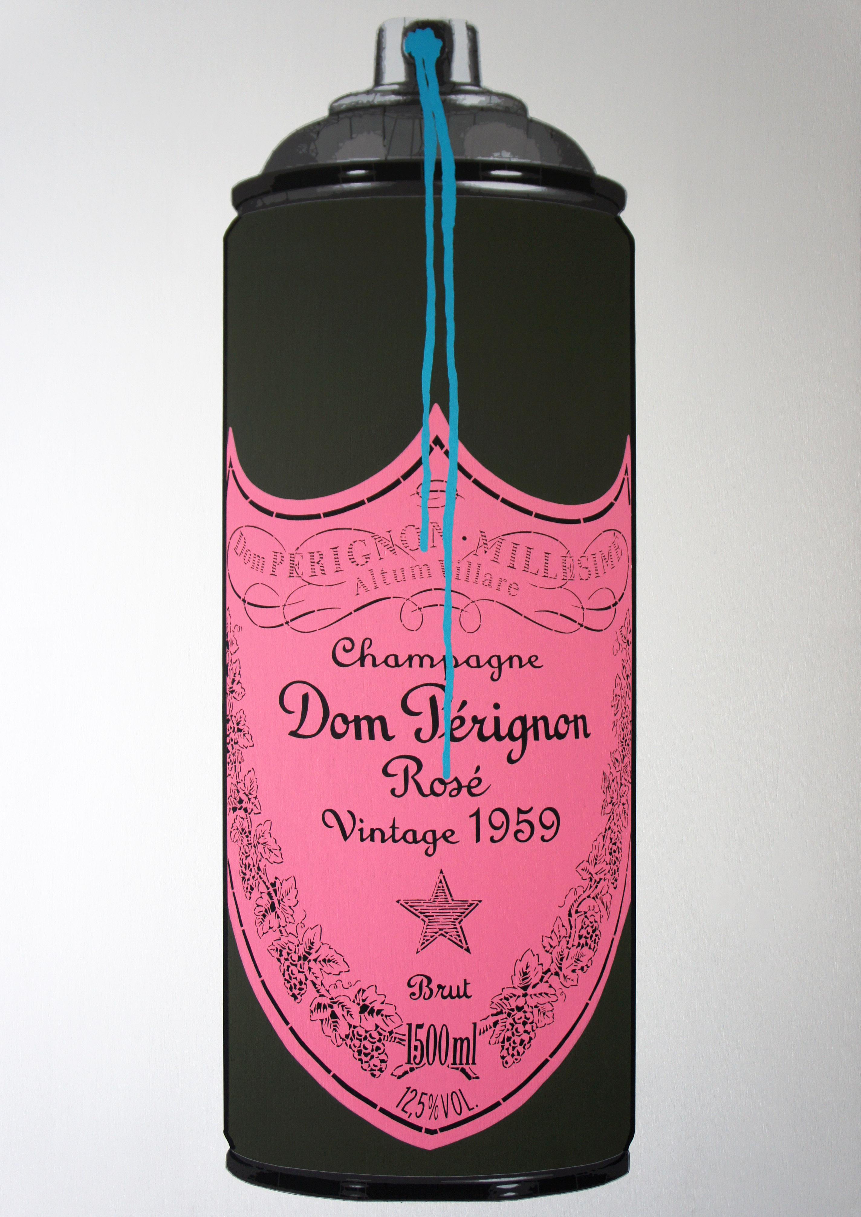 Rose 1959 Dom Magnum - Painting by Campbell la Pun