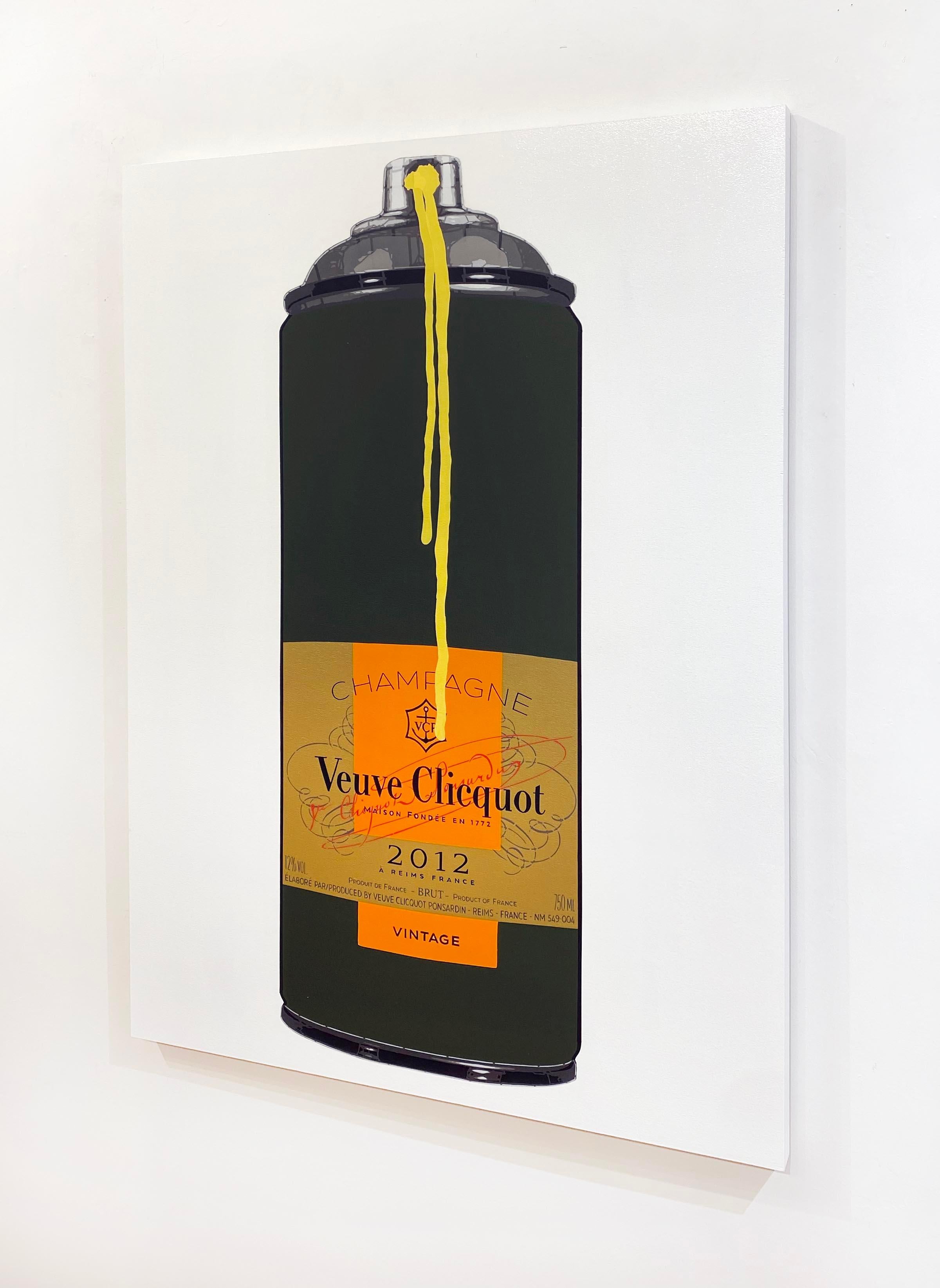 Veuve Clicquot Vintage 2012 - Contemporary Painting by Campbell la Pun