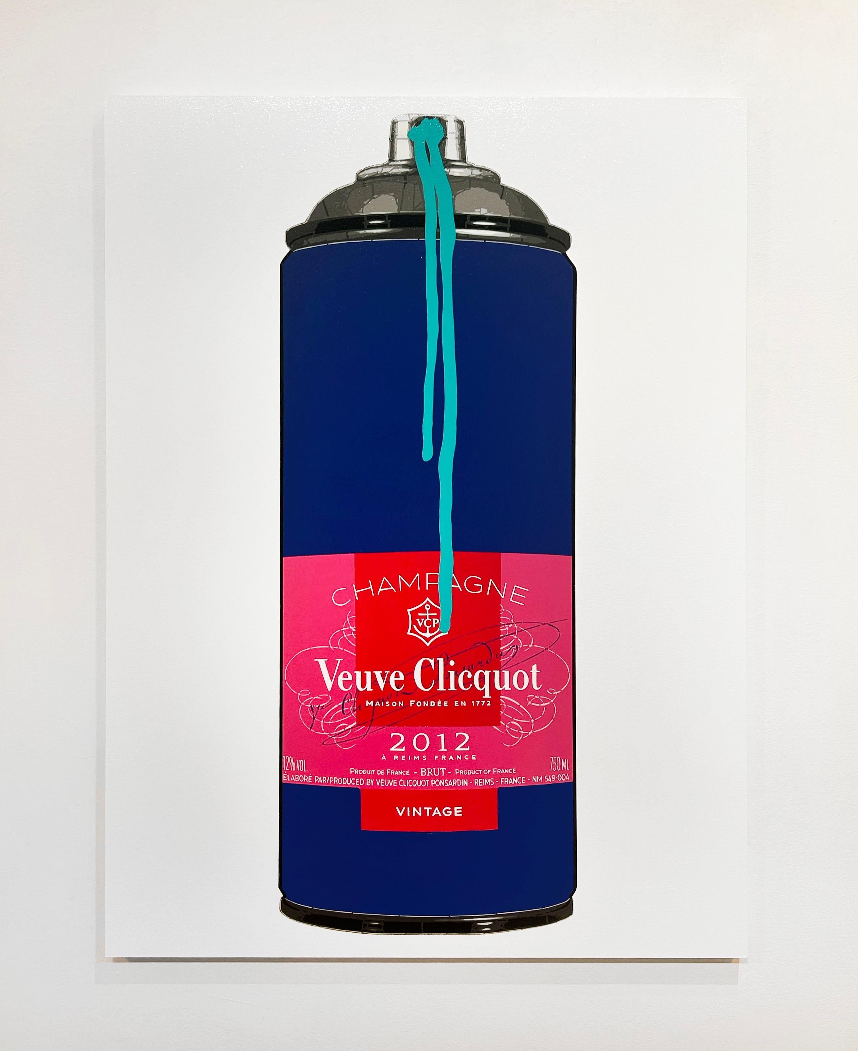 Veuve Pop 2012 (UFO-Tropfen) (Zeitgenössisch), Painting, von Campbell la Pun
