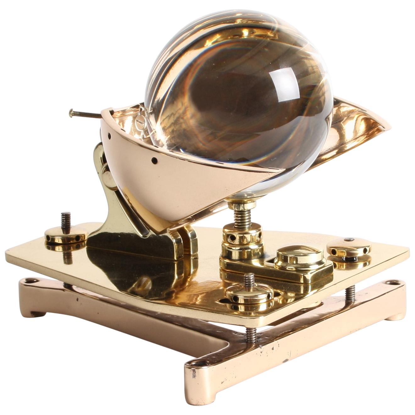 Campbell–Stokes Sphere Sunshine Recorder by Casella of London