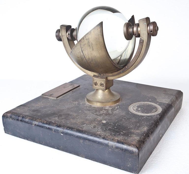 Campbell Stokes Sunshine Recorder by Lawrence and Mayo, London at 1stDibs