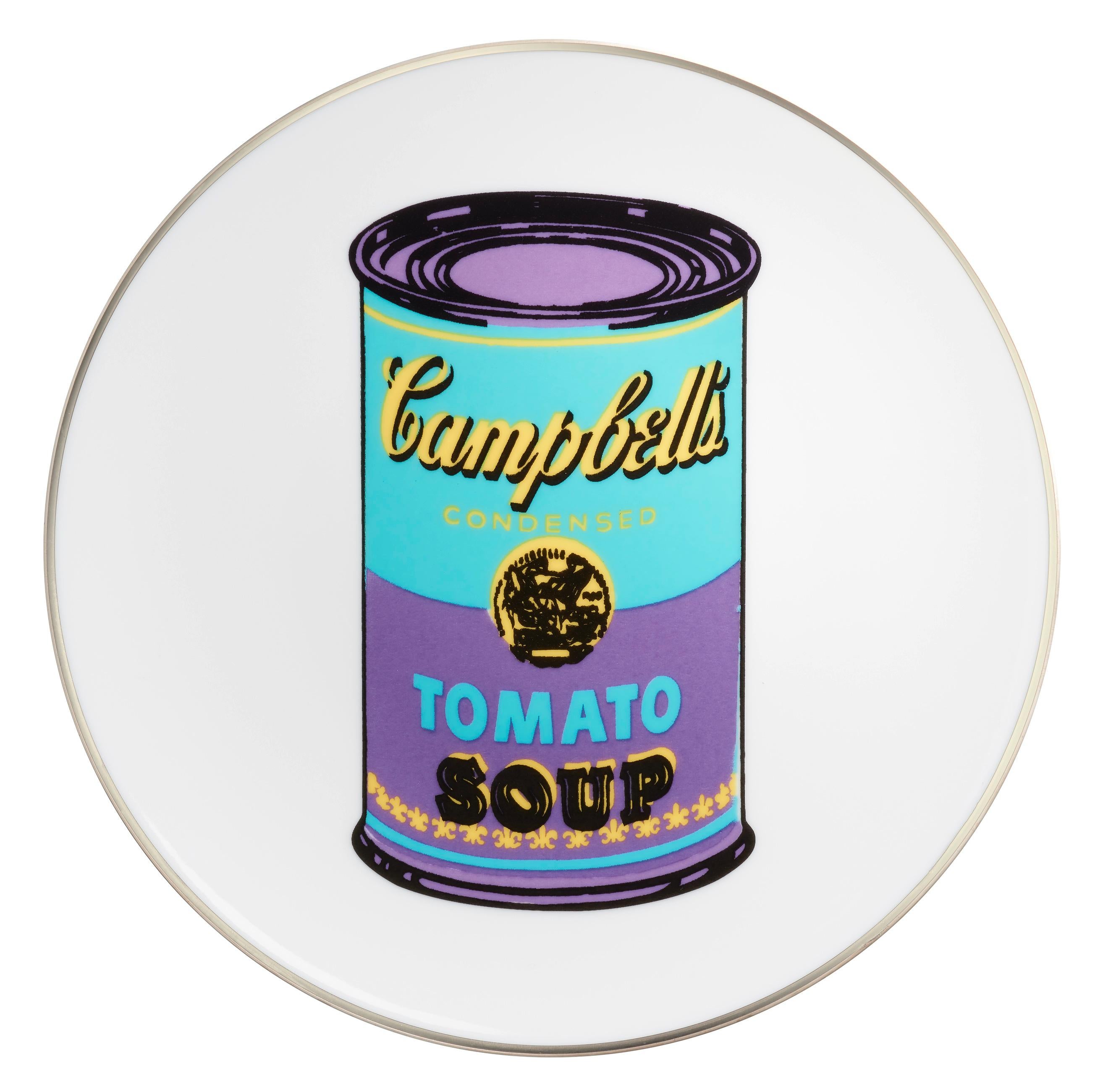 Campbell's Soup Dinner Plates, after Andy Warhol In New Condition In Jersey City, NJ
