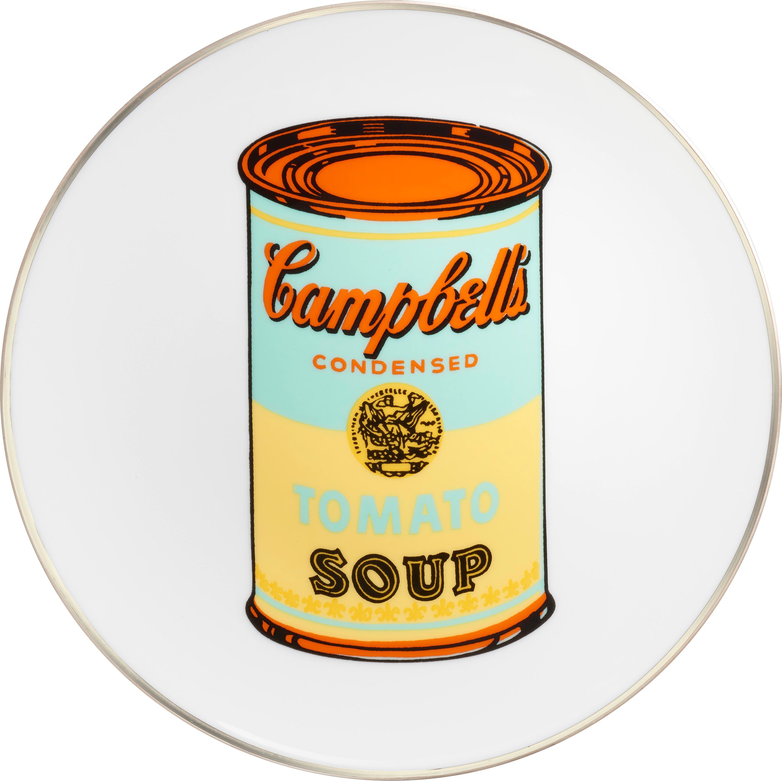Contemporary Campbell's Soup Dinner Plates, after Andy Warhol