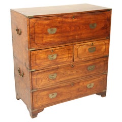 Camphor Wood Campaign Desk / Chest