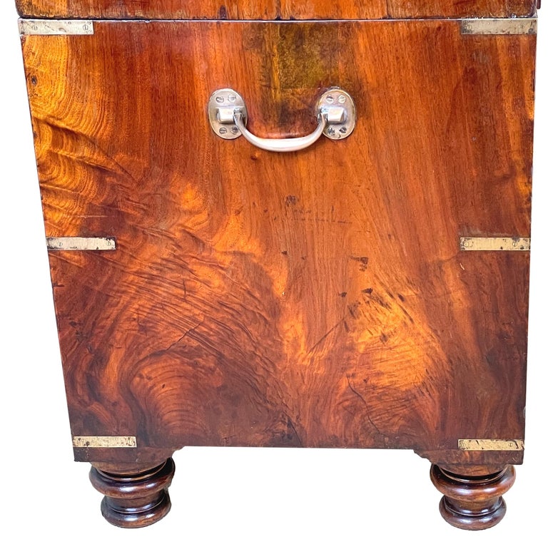 Camphor Wood Military Campaign Chest Of Drawers For Sale 5