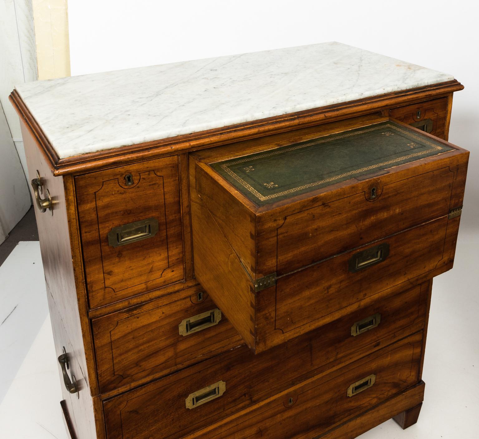 Late 19th Century Camphorwood Campaign Chest