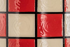 Campi vase, enameled glass
