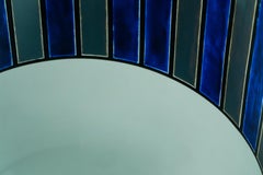 Campi vase, enameled glass