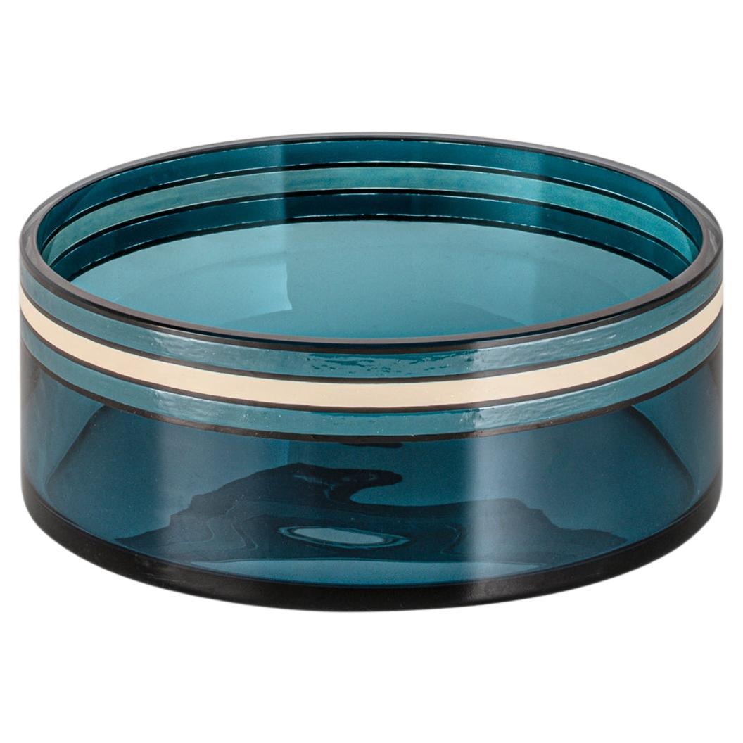 Vaso Campi, vetro smaltato