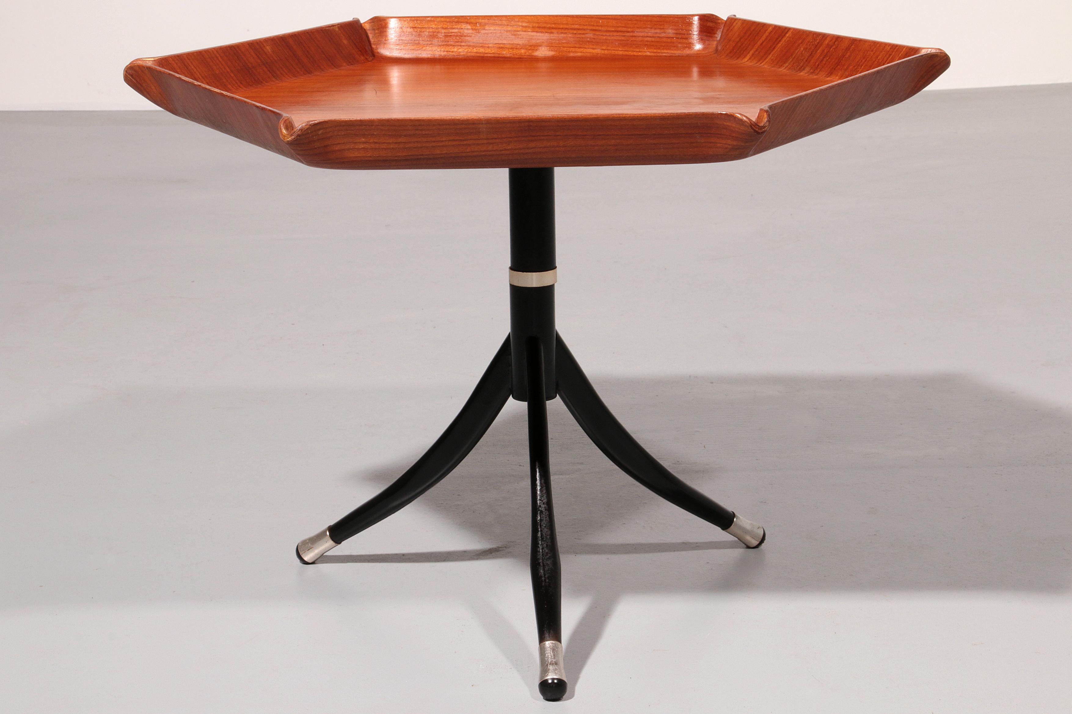 Italian Campo & Carlo Graffi Coffee Table 1950's For Sale