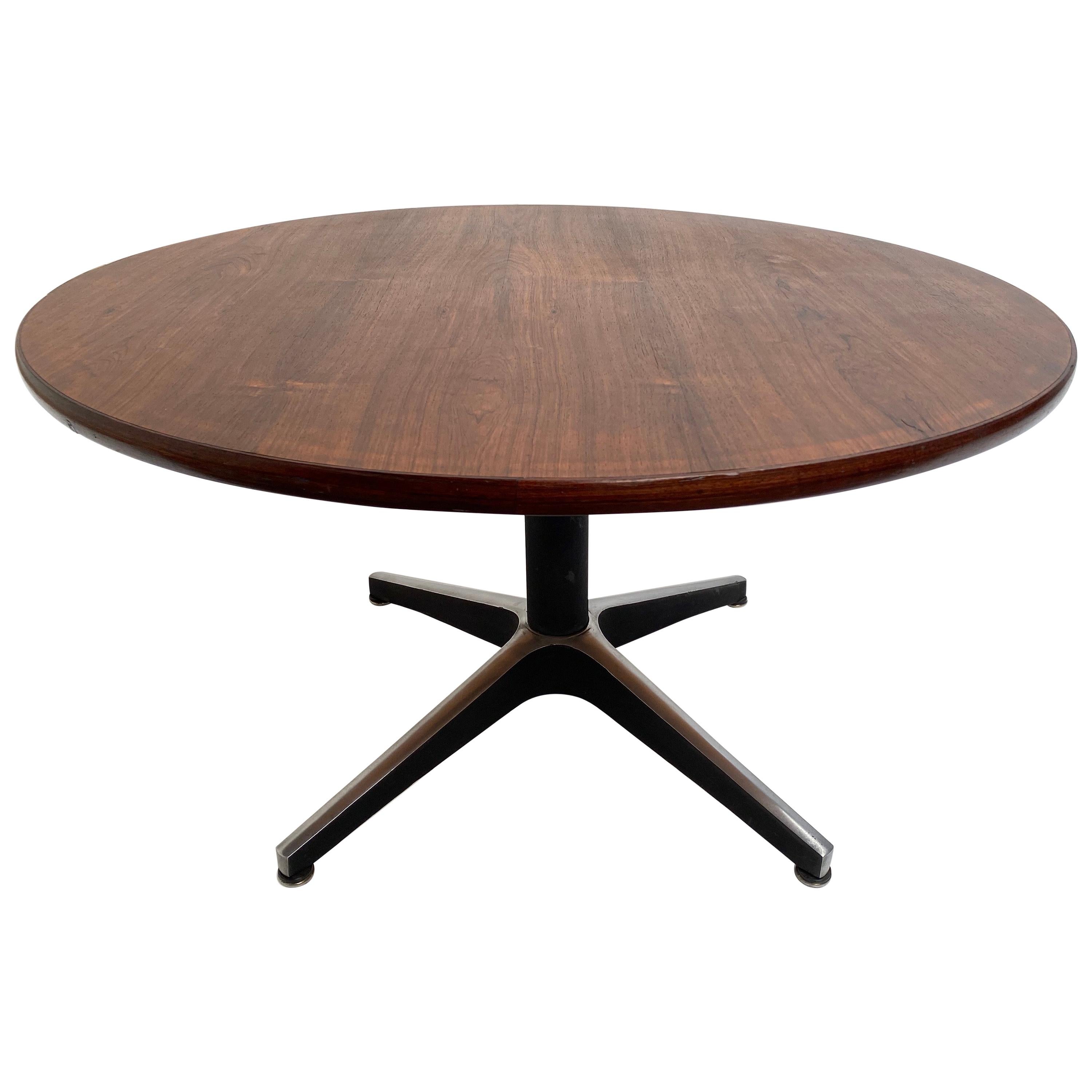 Campo & Graffi Adjustable Height Dining Table, 1959, Both Signed and Published