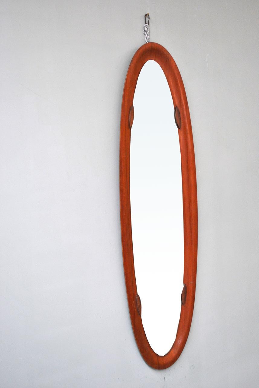 Mid-Century Modern Campo & Graffi Italian Design Midcentury Mirror For Sale