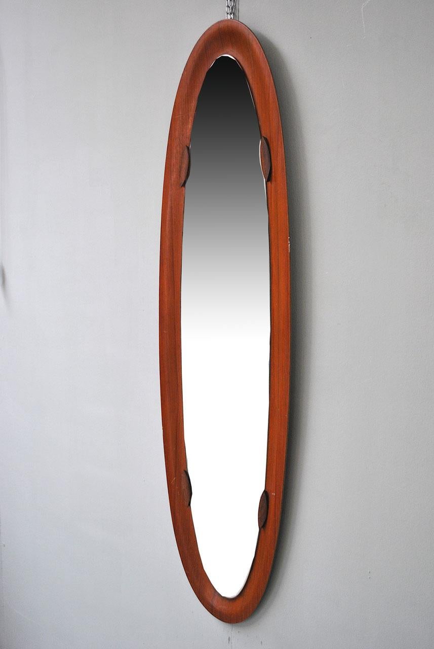 Campo & Graffi Italian Design Midcentury Mirror For Sale 2
