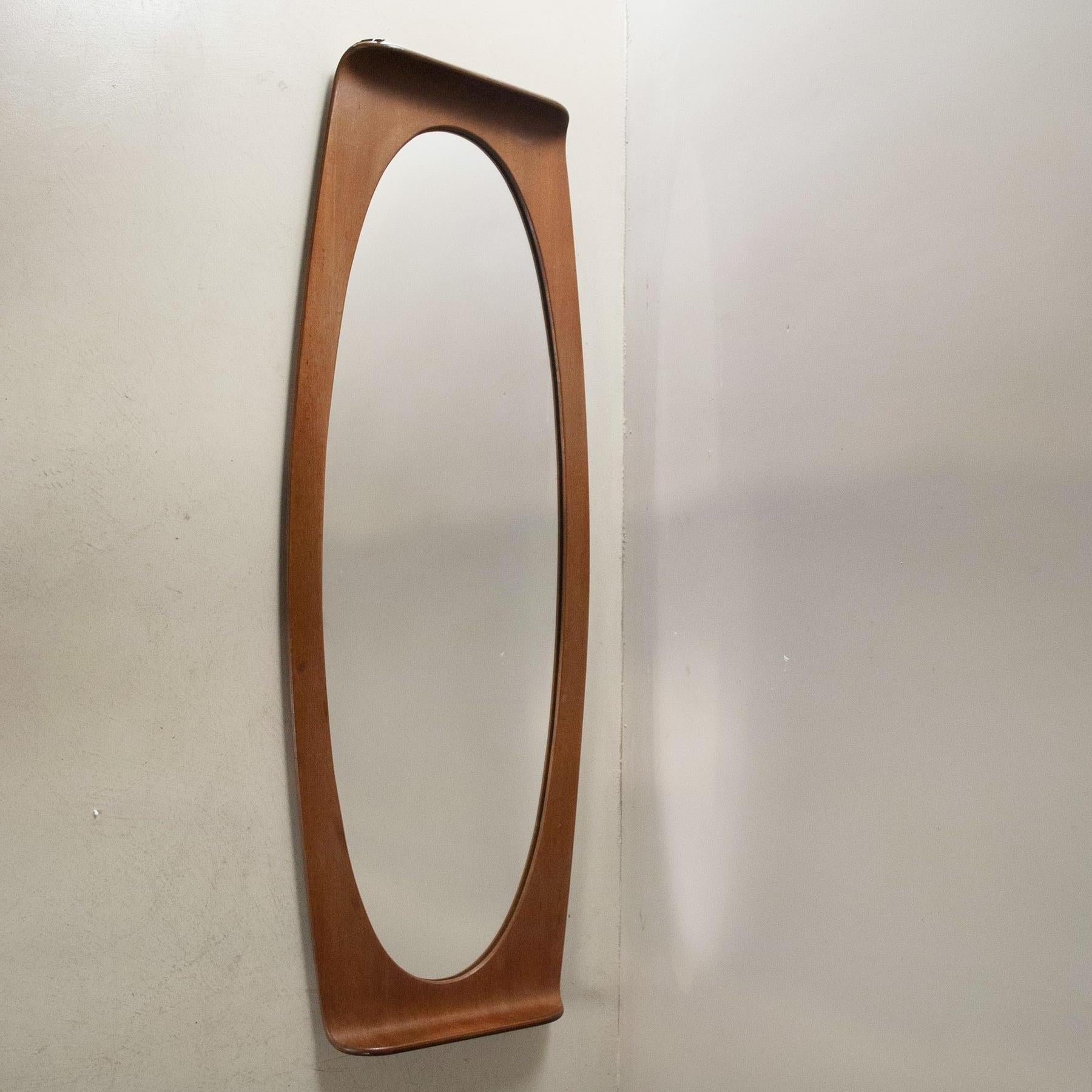 Mid-20th Century Campo & Graffi Mirror Italian Midcentury Rom the 60's For Sale