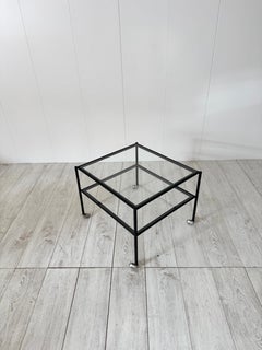 Campo & Graffi, Table basse à roulettes, prod. Maison, années 1950