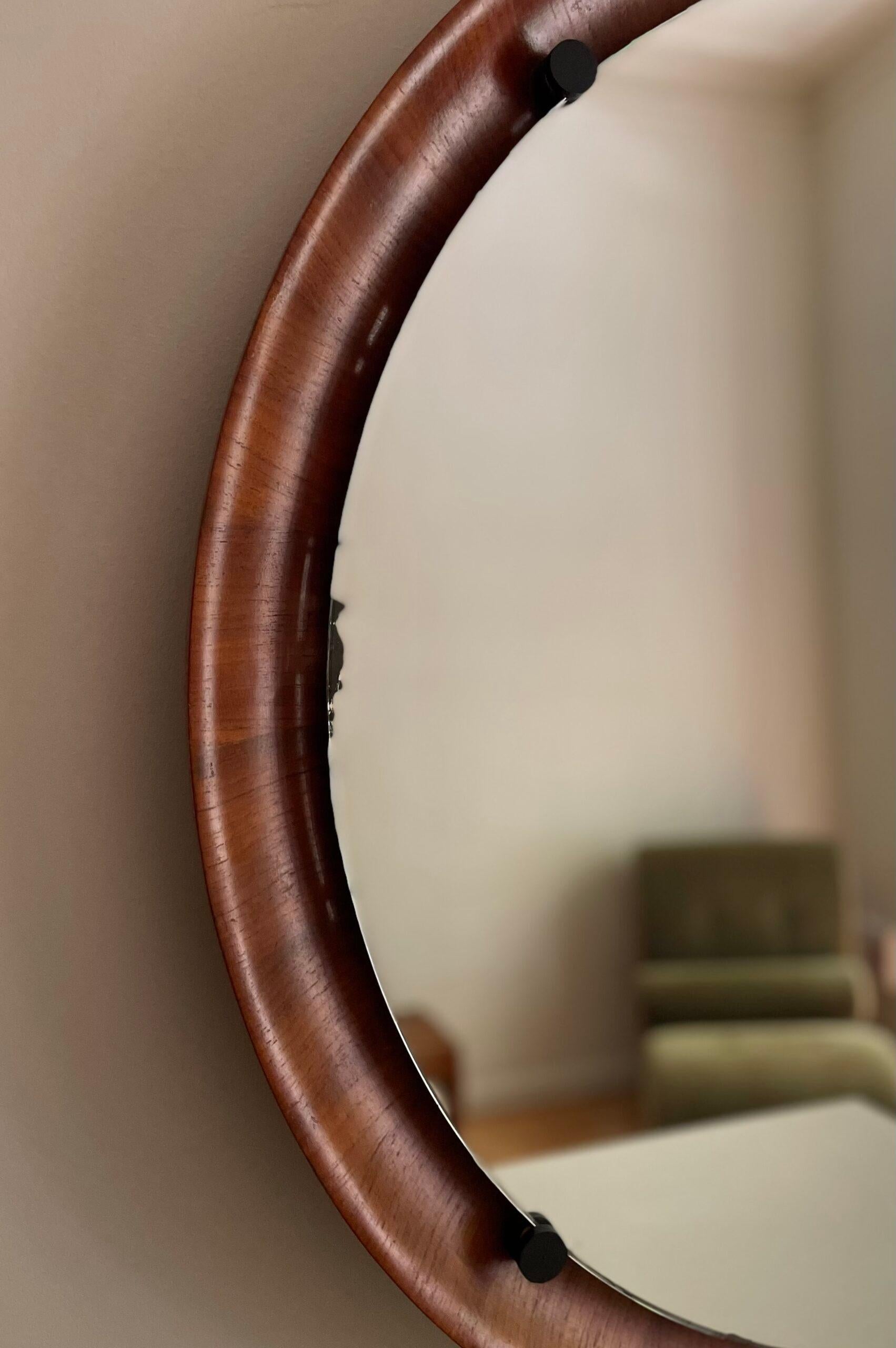 Campo & Graffi Teak Mirror In Good Condition For Sale In MADRID, ES