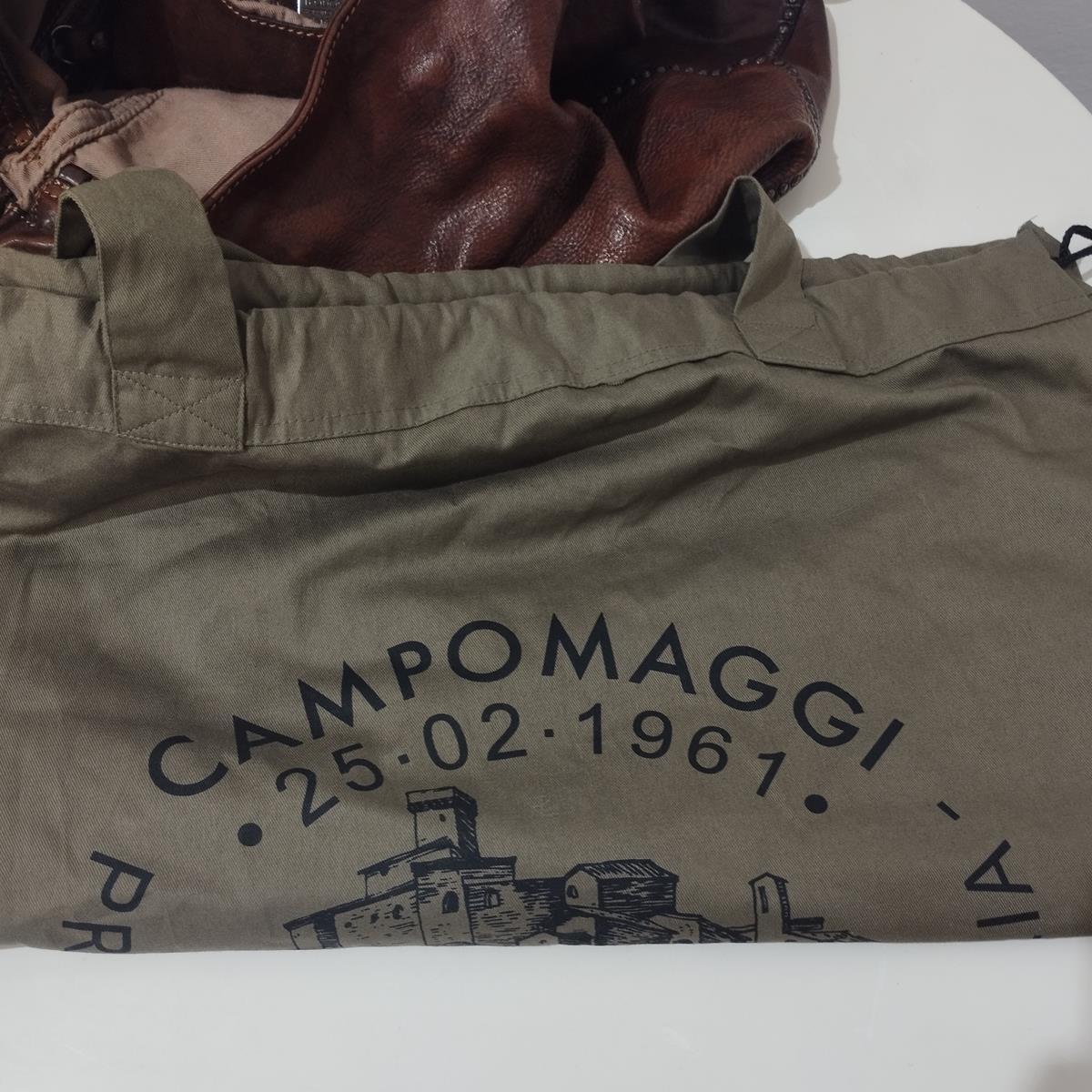Campomaggi Brown Leather Crossbody Bag  5