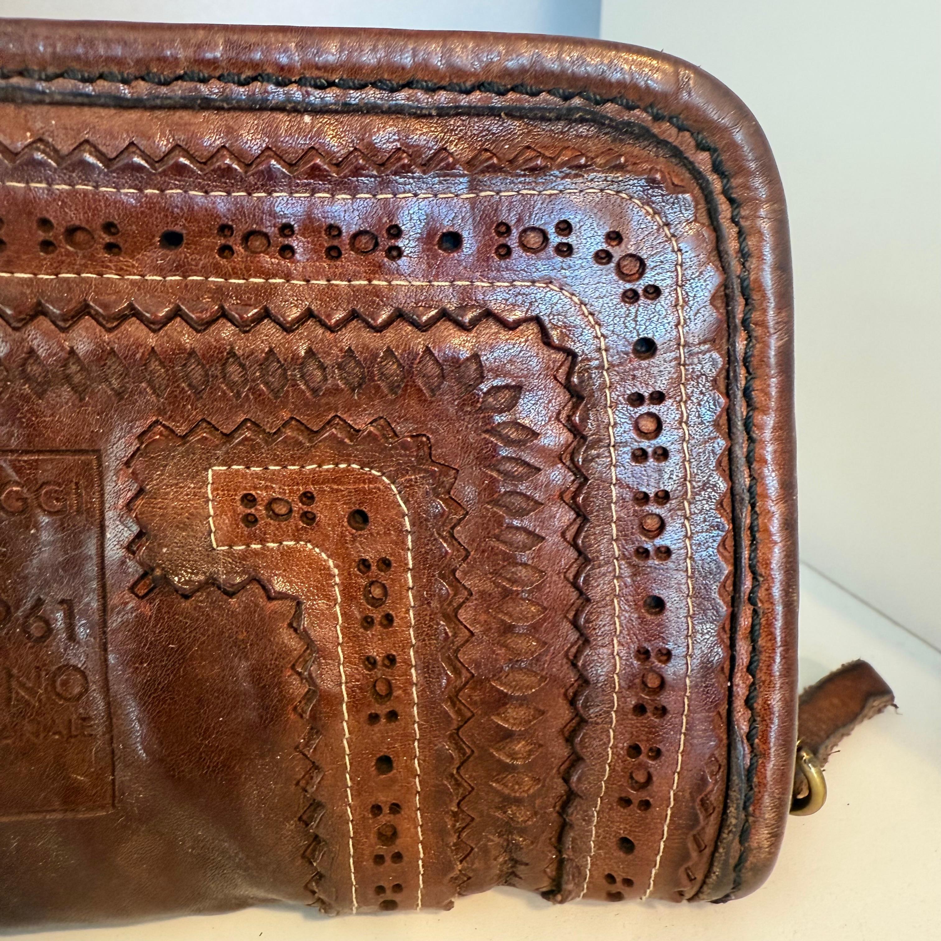 Cartera de piel marrón Campomaggi en Excelente estado para la venta en Gazzaniga (BG), IT