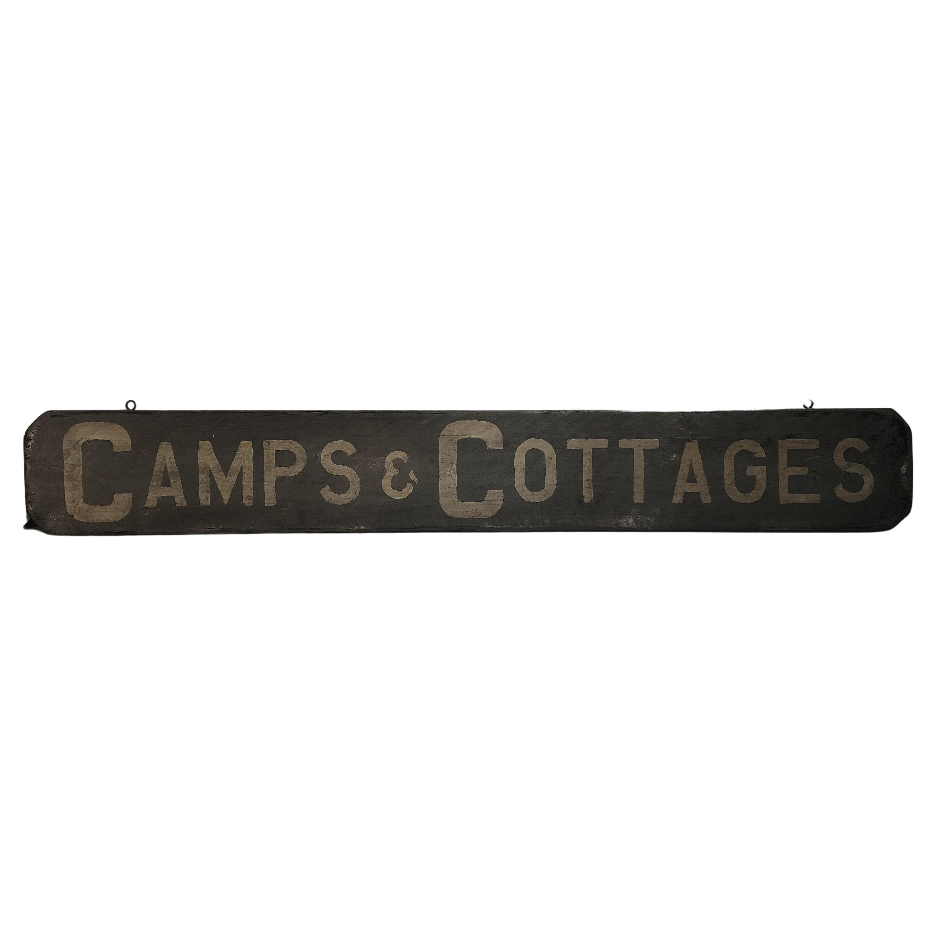 Camps & Cottages Trade Sign