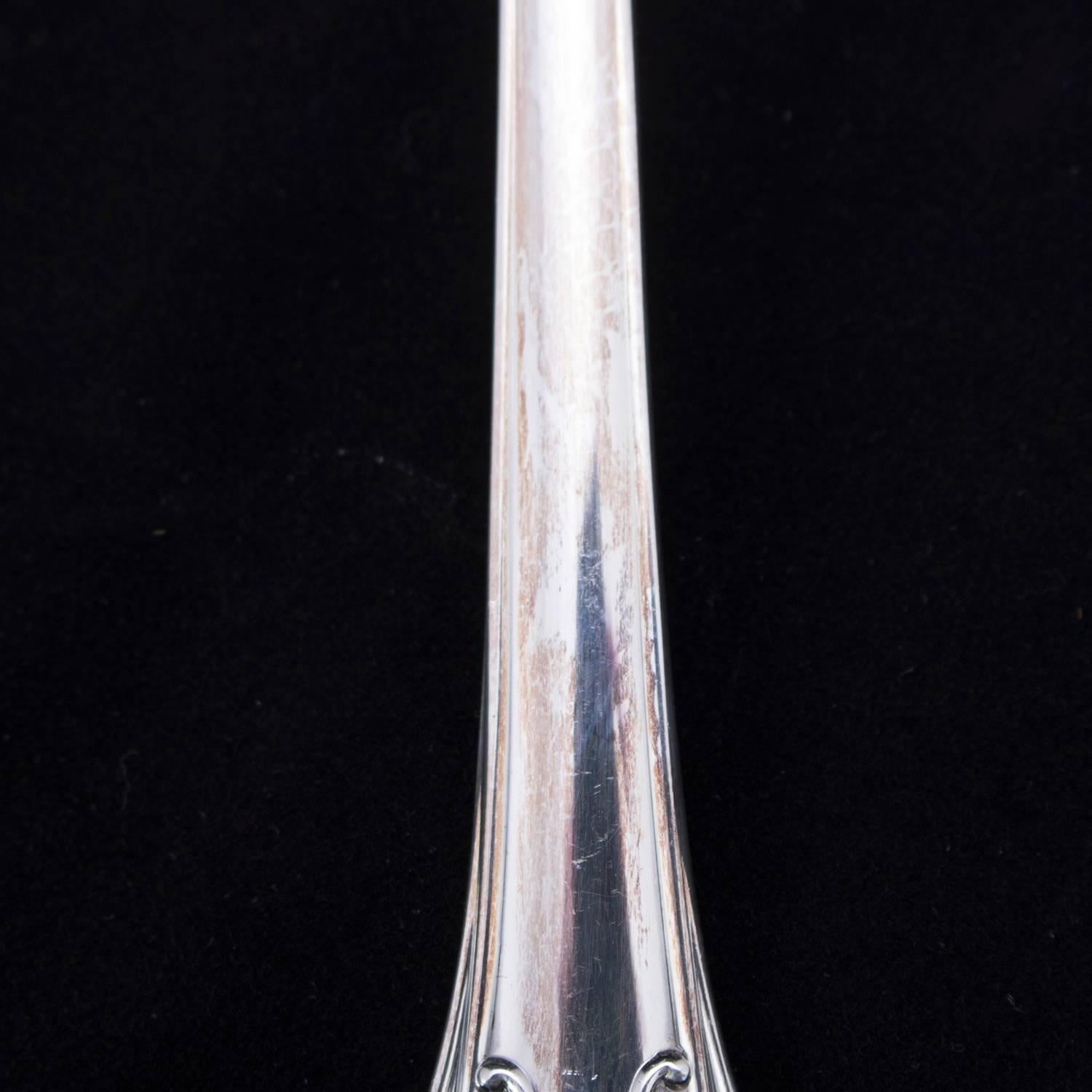 Camusso Sterling Silver Pasta Server, Made in Peru, circa 1930 3