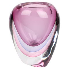 Jarrón de cristal soplado Camvetri Murano Layered Sommerso