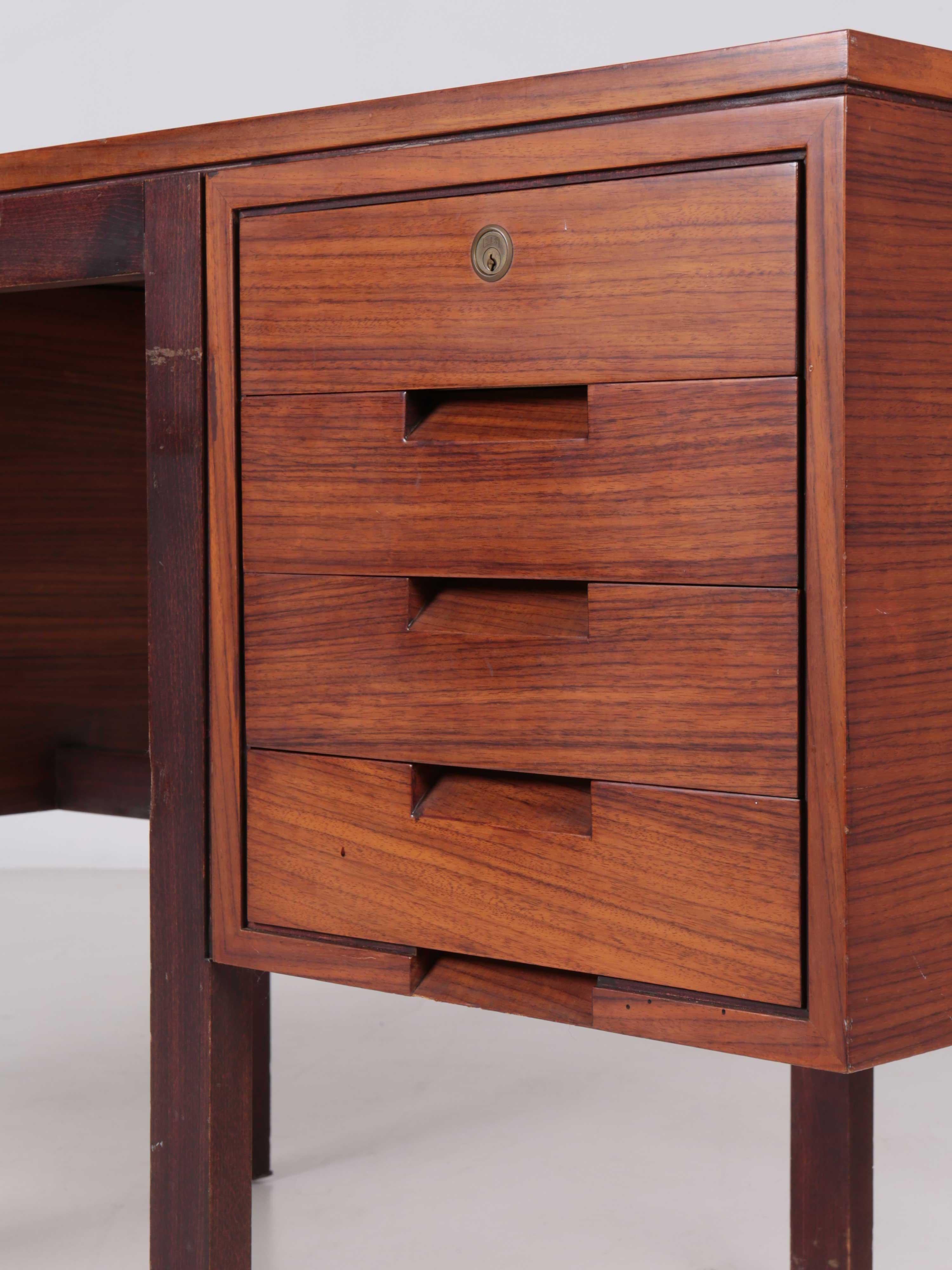 Bois Bureau Canaan de Marcel Breuer produit par Gavina spa en 1962 en vente