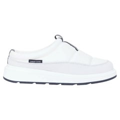 CANADA GOOSE 2023 Cypress puffer white grey insulated slip on lounge mules EU37
