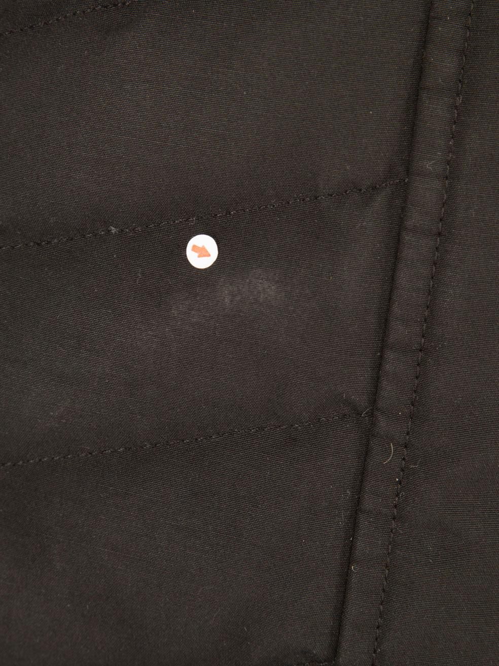 Canada Goose Black Coyote Fur Trim Down Coat Size XS en vente 4
