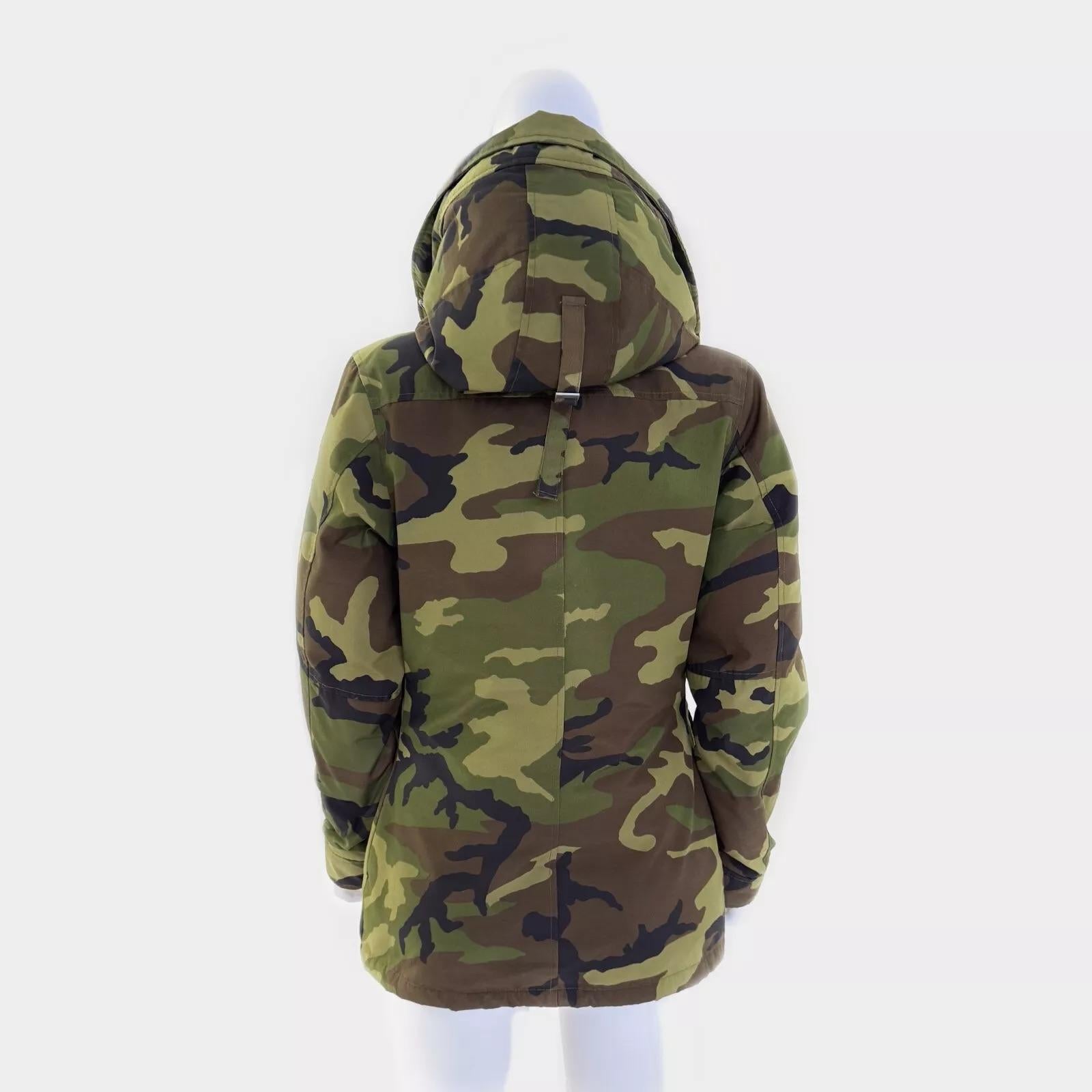 Black Canada Goose Camo Lynnwood Women's Winter Jacket Msrp M Green Army For Sale
