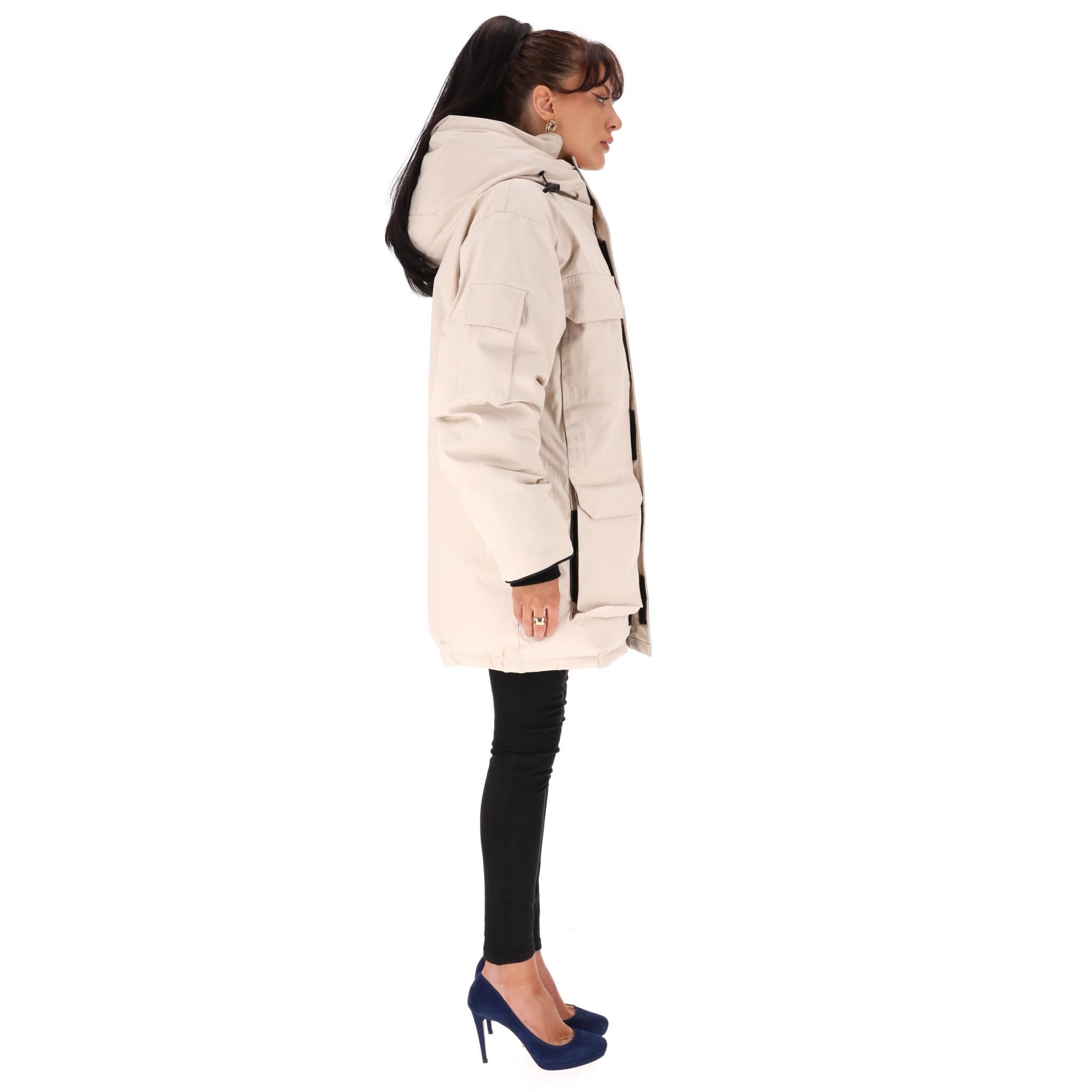 Chaqueta Canada Goose Down Expedition Parka Beige en venta