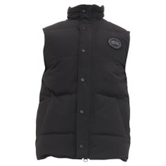 Chaleco de plumón Garson de Canada Goose en poliéster negro
