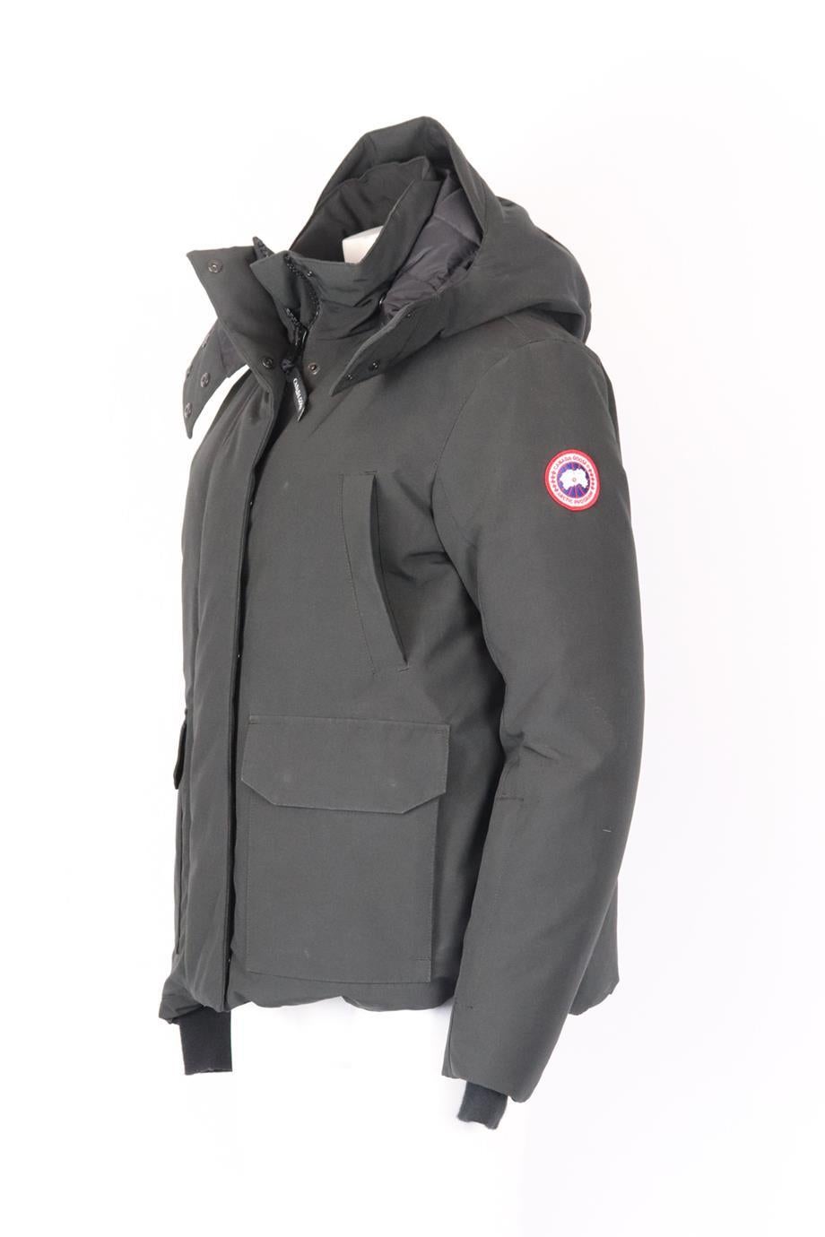 canada goose hooded padded parka