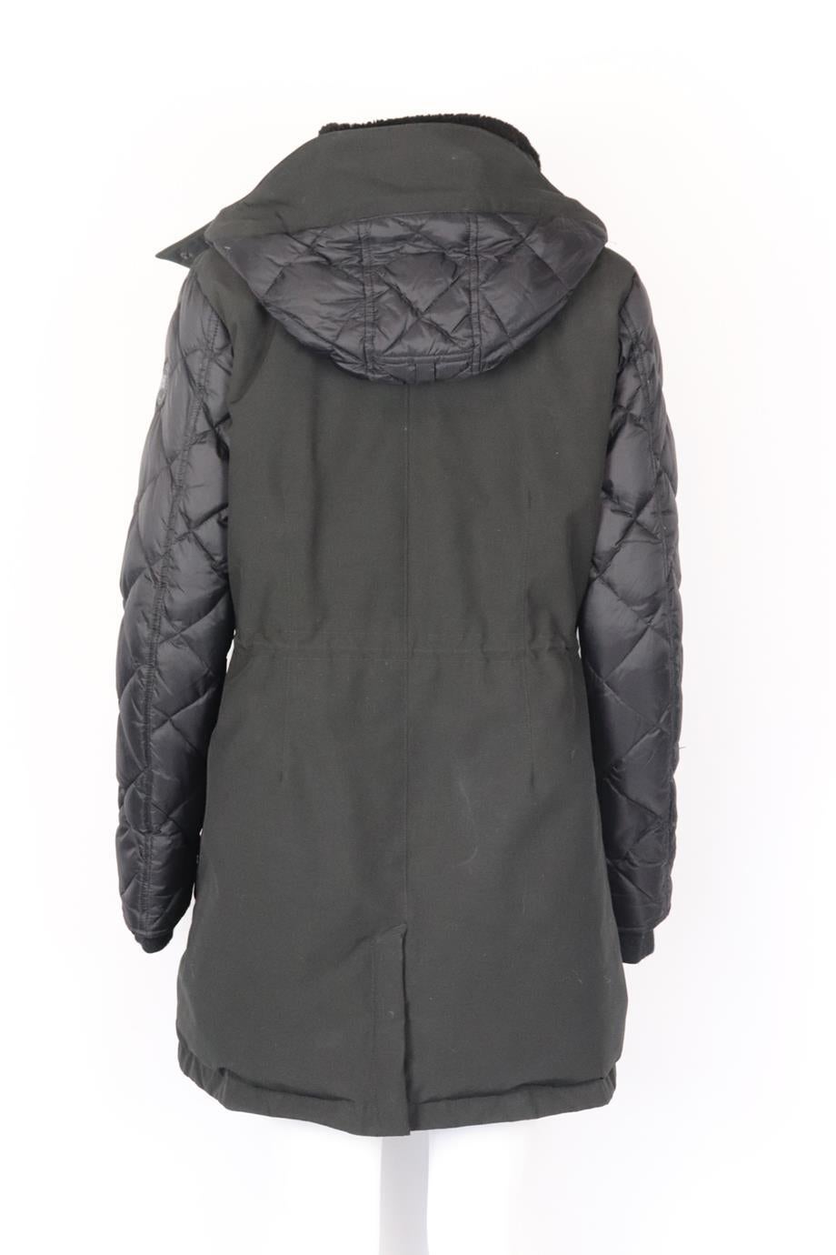 Canada Goose Hooded Quilted Shell Down Coat Xlarge In Good Condition In London, GB