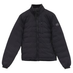Canada Goose Lodge Down Jacket in Black Polyamide