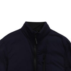 Canada Goose Lodge Jacket in Navy Blue Polyamide