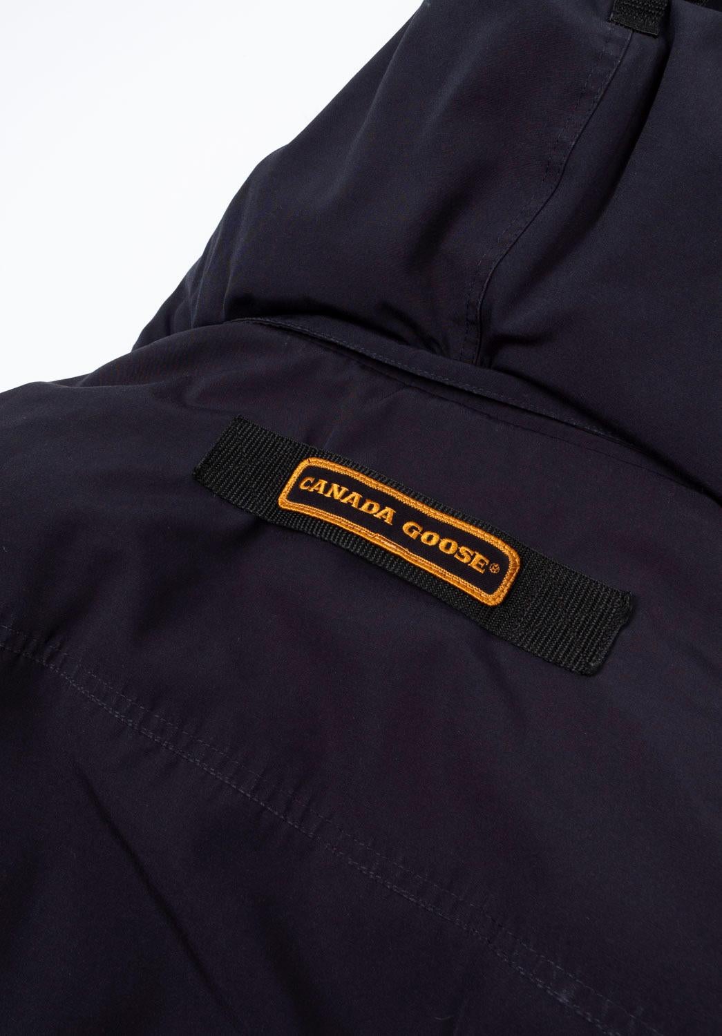 Canada Goose Herren Jacke Daunenmantel Parka Fell Hoodie Größe XL, S1294 im Angebot 4