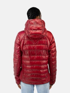Canada Goose Red Quilted Puffer Hood Coat Size S