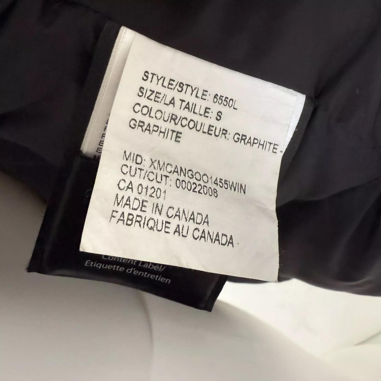 Canada Goose Mujer Chaqueta de invierno Trillium Parka grafito Talla S Seminuevo en venta 2