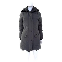 Canada Goose Mujer Chaqueta de invierno Trillium Parka grafito Talla S Seminuevo