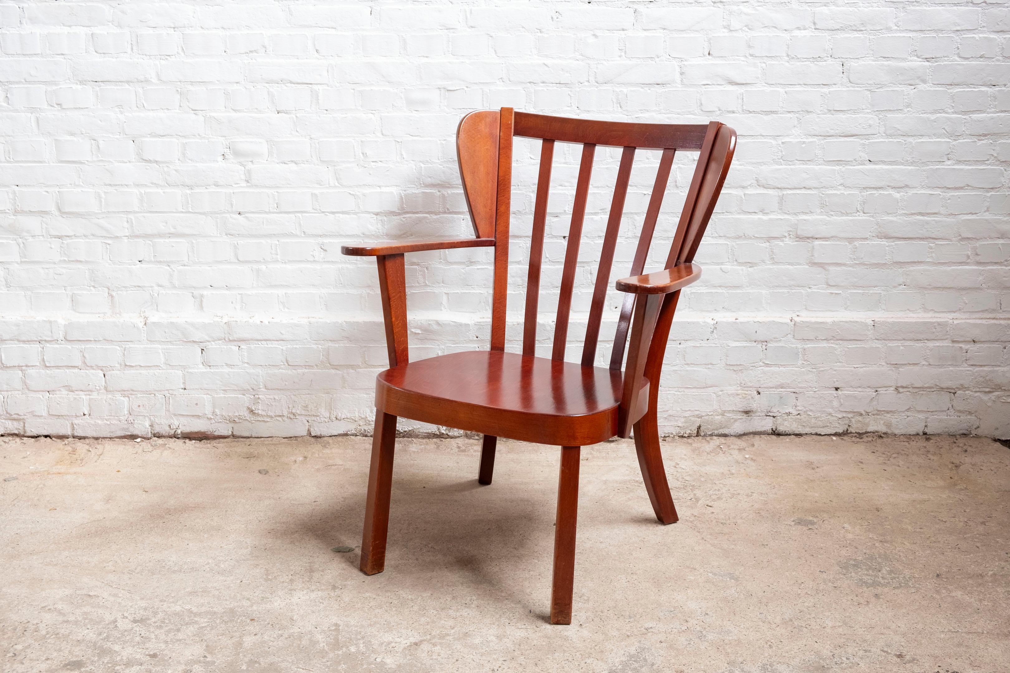 Canada Lounge Chair by Christian E. Hansen, by Fritz Hansen, 1944 Denmark For Sale 8