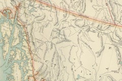 Canada’s West – 1903 Engraved Map by Johnston – Unique and Historic